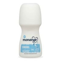 Desodorante Roll-On Monange Sensível Sem Perfume Antitranspirante 60mL - Cod. 7896235354390