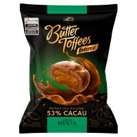 Bala Butter Toffees Recheio Menta Chocolate 53% Cacau 500gr - Cod. 7891118026272