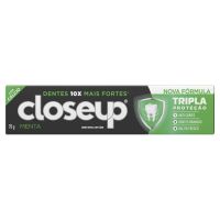 Creme Dental Closeup Menta  Tripla Proteção Caixa 70G - Cod. 7891150049895