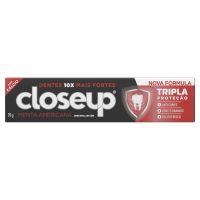 Creme Dental Closeup Menta Americana  Tripla Proteção 70gr - Cod. 7891150049871