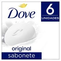Sabonete em Barra Dove Original Leve Mais Pague Menos | 6 Unidades de  90g - Cod. 7891150044616