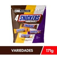 Chocolate Snickers Variedades 4 Unid. 42g - Cod. 7896423438536
