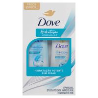 Shampoo Dove Hidratação  400mL + Condicionador 200mL - Cod. 7891150095533