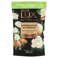 Sabonete Líquido Lux Botanicals Gardênia e Óleo de Amêndoas Refil 200mL - Cod. 7891150095328