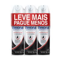 Oferta Desodorante Antitranspirante Rexona Feminino Aerosol ANTIBACTERIAL + INVISIBLE Leve Mais Pague Menos 150ml - Cod. 7891150053496