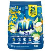Lava-Roupas em Pó Ala Limão e Bicarbonato 1,6kg - Cod. 7891150096974