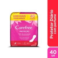 Protetor Diário Carefree Proteção com Fragrância 40 Unidades - Cod. 7891010009618