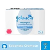 Sabonete em Barra Johnson's Baby Original 80gr - Cod. 7891010032906