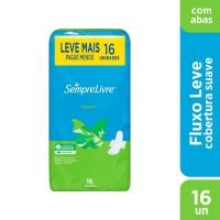 Absorvente Sempre Livre Adapt com Abas Suave 16 Unidades - Cod. 7891010793463