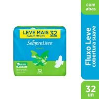 Absorvente Sempre Livre Adapt com Abas Suave 32 Unidades - Cod. 7891010254155