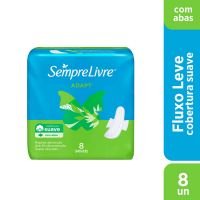 Absorvente Sempre Livre Adapt com Abas Suave 8 Unidades - Cod. 7891010503024