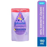 Refil Sabonete Líquido Johnson's Baby Hora do Sono 180mL - Cod. 7891010871024
