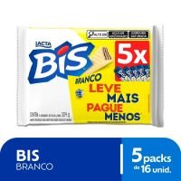 Bis Branco Kit com 5 unidades de 100,8g - Cod. 7622210576095