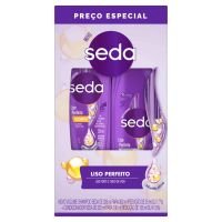 Kit Shampoo Seda Liso Perfeito 300mL + Condicionador 190mL - Cod. 7891150097384