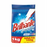 Oferta Detergente em Pó Brilhante Multi tecidos Pague 900g Leve 1Kg - Cod. 7891150055100