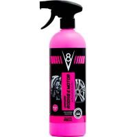 Limpador automotivo de rodas e motor V8 Rosa 500mL - Cod. 7896183316037