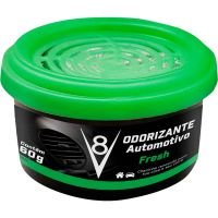 Perfumador de Ambientes Automóveis V8 Gel Aroma Fresh Verde 60g - Cod. 7896183316174