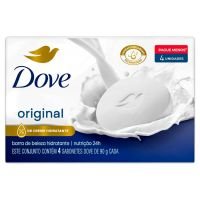 Pack Sabonete Barra Original Dove 4 Unidades 90g - Cod. 7891150097810