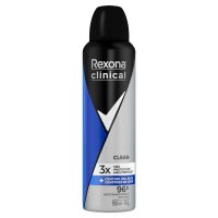 Desodorante Antitranspirante Clean Rexona Clinical Men 150mL - Cod. 7506306214972