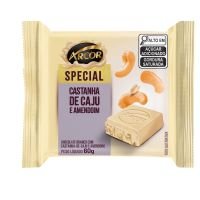 Chocolate Branco Arcor com Castanha-de-Caju e Amendoim 60g - Cod. 7898142865921