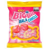Bala Tutti Frutti Recheio Chicle Big Big Pacote 90gr - Cod. 7891118026821