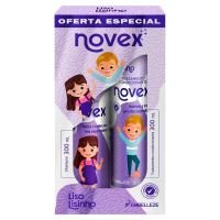 Kit Shampoo e Condicionador Novex Liso Lisinho 300mL - Cod. 7896013506188