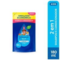 Shampoo e Condicionador 2 em 1 Infantil Johnson's 180mL - Cod. 7891010257125