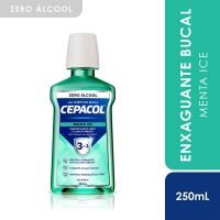 Enxaguante Bucal Cepacol 3 em 1 Menta Ice Sem Álcool 250mL - Cod. 7896714292946