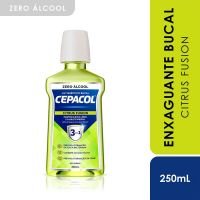 Enxaguante Bucal Cepacol 3 em 1 Citrus Fusion Sem Álcoo 250mL - Cod. 7896714292885