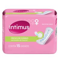 Protetor Diário Intimus com Perfume e sem Abas 15 unidades - Cod. 7896007541959