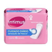 Protetor Diário Intimus sem Perfume e sem Abas 15un - Cod. 7896007540259