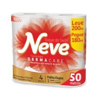 Papel Higiênico Neve Toque de Seda 50m 4un - L200mP180m - Cod. 7891172422188C12