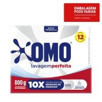 Lava-Roupas Pó Omo Lavagem Perfeita Caixa 800g - Cod. C15246