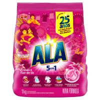 Lava-Roupa em Pó ALA 5 em 1 Rosas e Flor de Lis 1KG - Cod. C15260