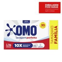 Lava-Roupas Pó Omo Lavagem Perfeita Caixa 2,2kg Tamanho Família - Cod. C15444