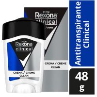 Desodorante Creme Rexona Clinical Masculino Classic 48g | 3 unidades - Cod. C34050