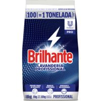 Detergente em Pó Brilhante 8kg I 1un - Cod. C41967