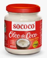 Óleo de Coco Extra Virgem Sococo 200mL | 6 unidades - Cod. C49290