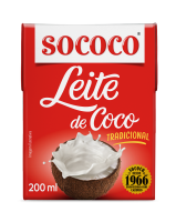 Leite de Coco Sococo Caixa 200ml - Cod. C59151