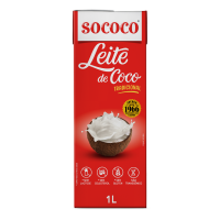 Leite de Coco Sococo Caixa 1L - Cod. C59152