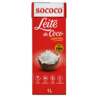Leite de Coco Sococo Caixa 1L - Cod. C59162