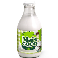 Leite de Coco Mais Coco Vidro 200ml - Cod. C59165