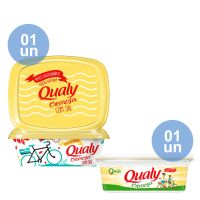 Combo COMPRE 1 Margarina Qualy Cremosa com Sal 500g  + 1 Margarina Qualy Cremosa com Sal 250g e GANHE 10% de desconto - Cod. C61145