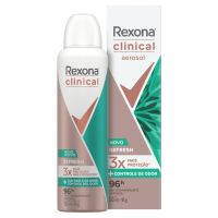 Desodorante Aerossol Refresh Rexona Clinical 150ml Spray - Cod. C77653