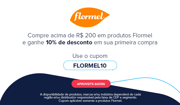 CA - Primeira Compra - FLORMEL10 - 10% OFF