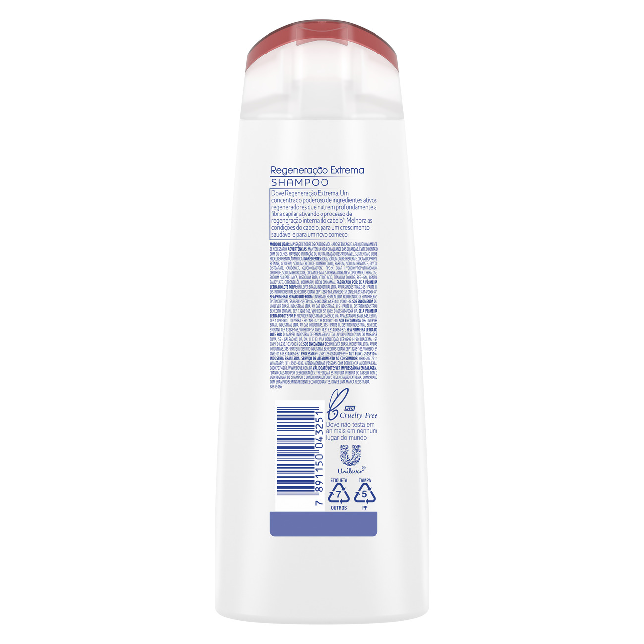 Shampoo Dove  Regenerao Extrema Nutritive Solutions 200mL
