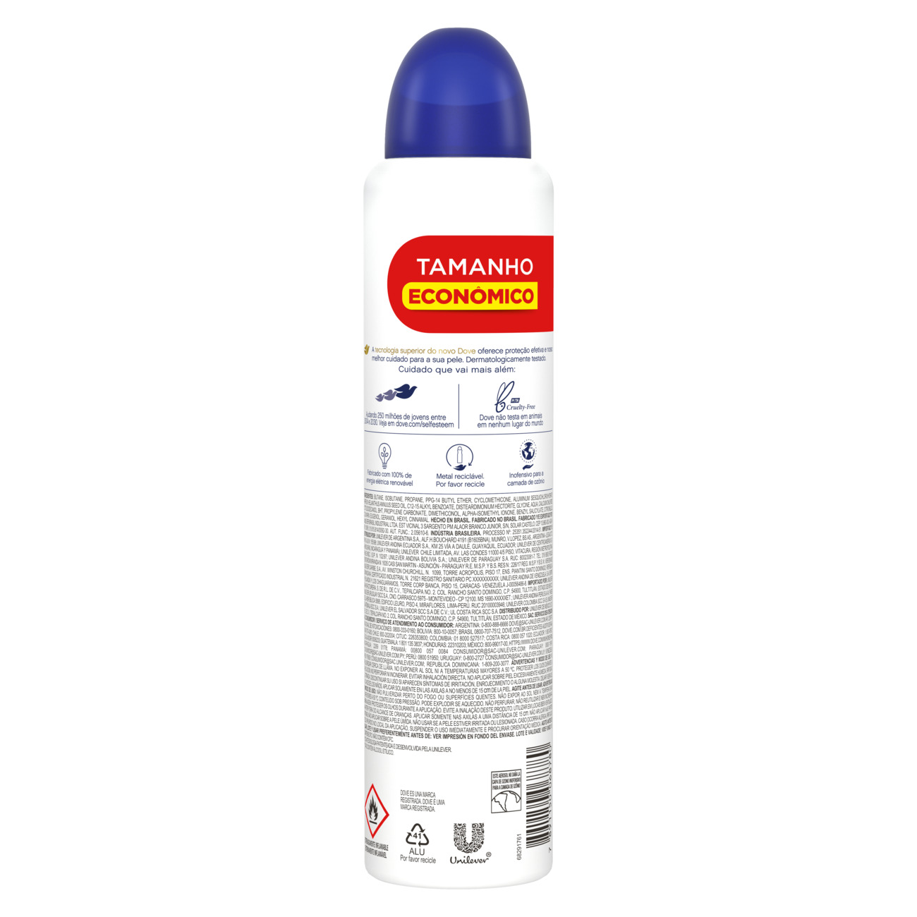 Desodorante Aerosol Dove Antitranspirante Original 200mL