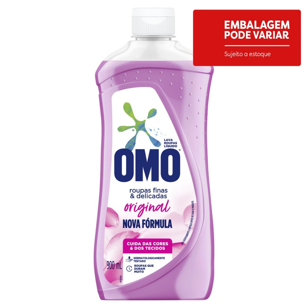 Sabão Líquido Omo para Roupas Delicadas Original 900ml