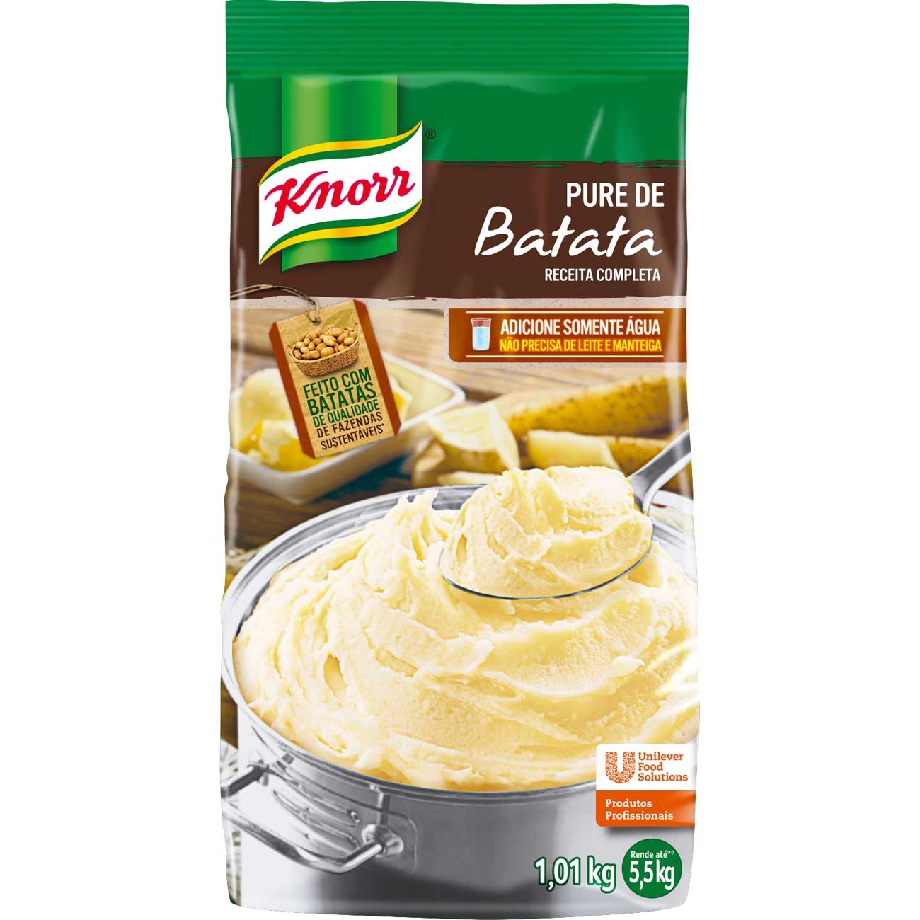 Pur de Batatas Knorr Desidratado 1,01kg