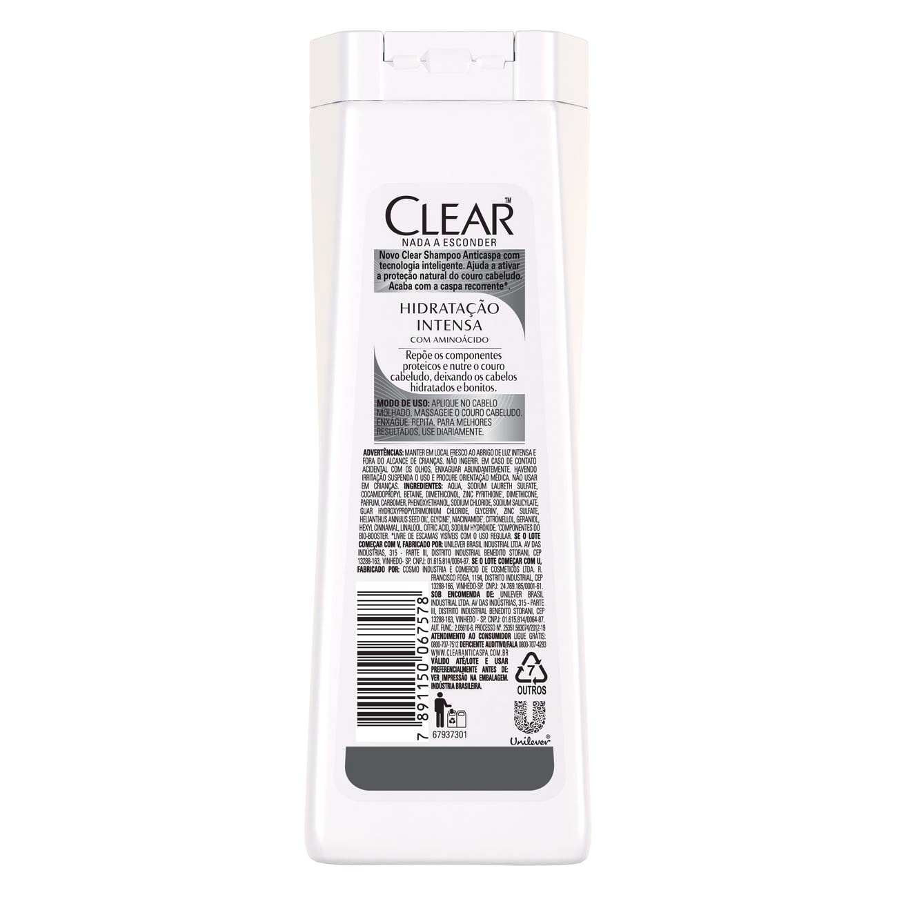 Oferta Shampoo Anticaspa Clear Hidratao Intensa 400ml